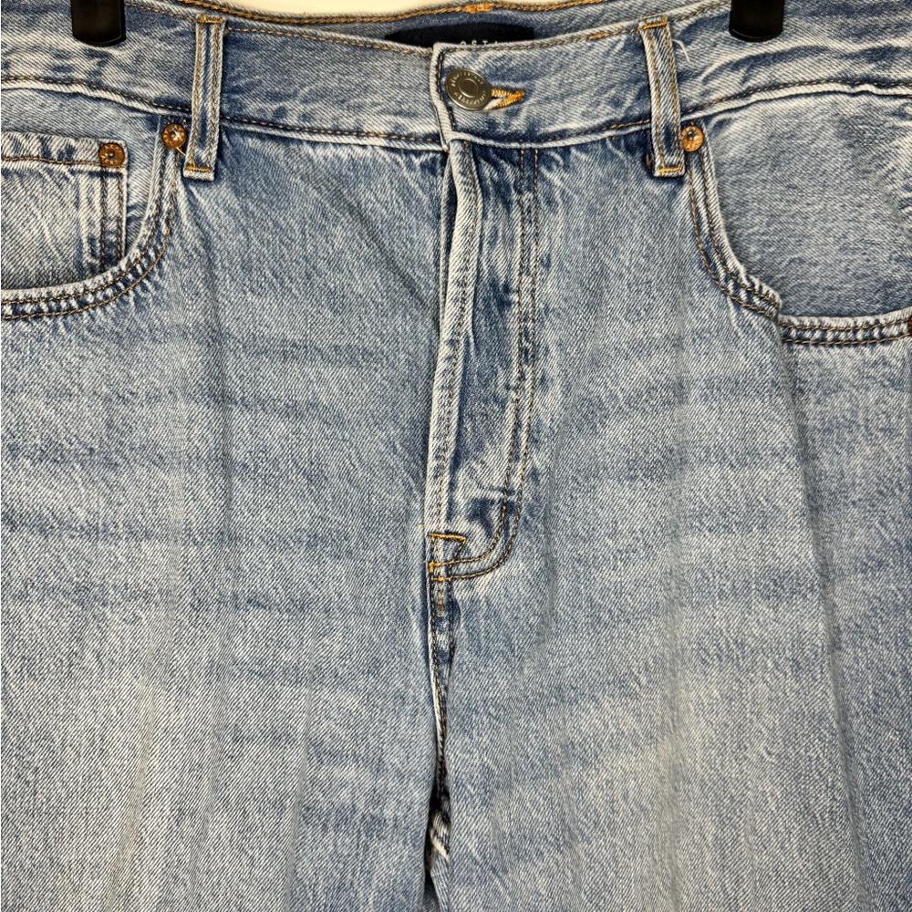 Aeropostale Patchwork Wide Leg Women's Jeans - SKU 1065 - Picture 4 of 7